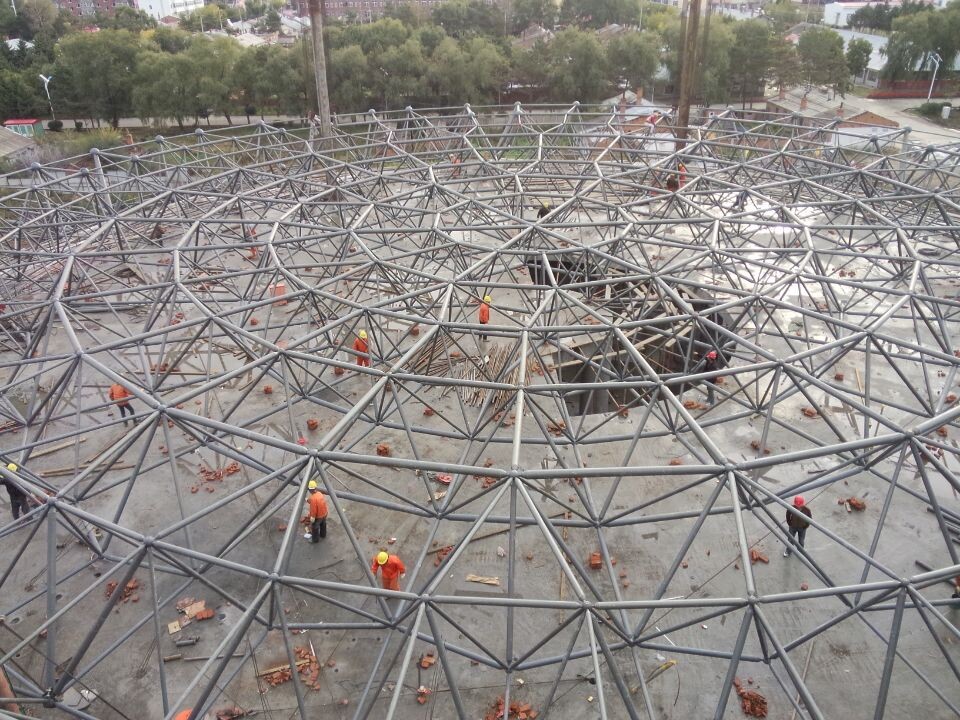 包头全民健身中心网架